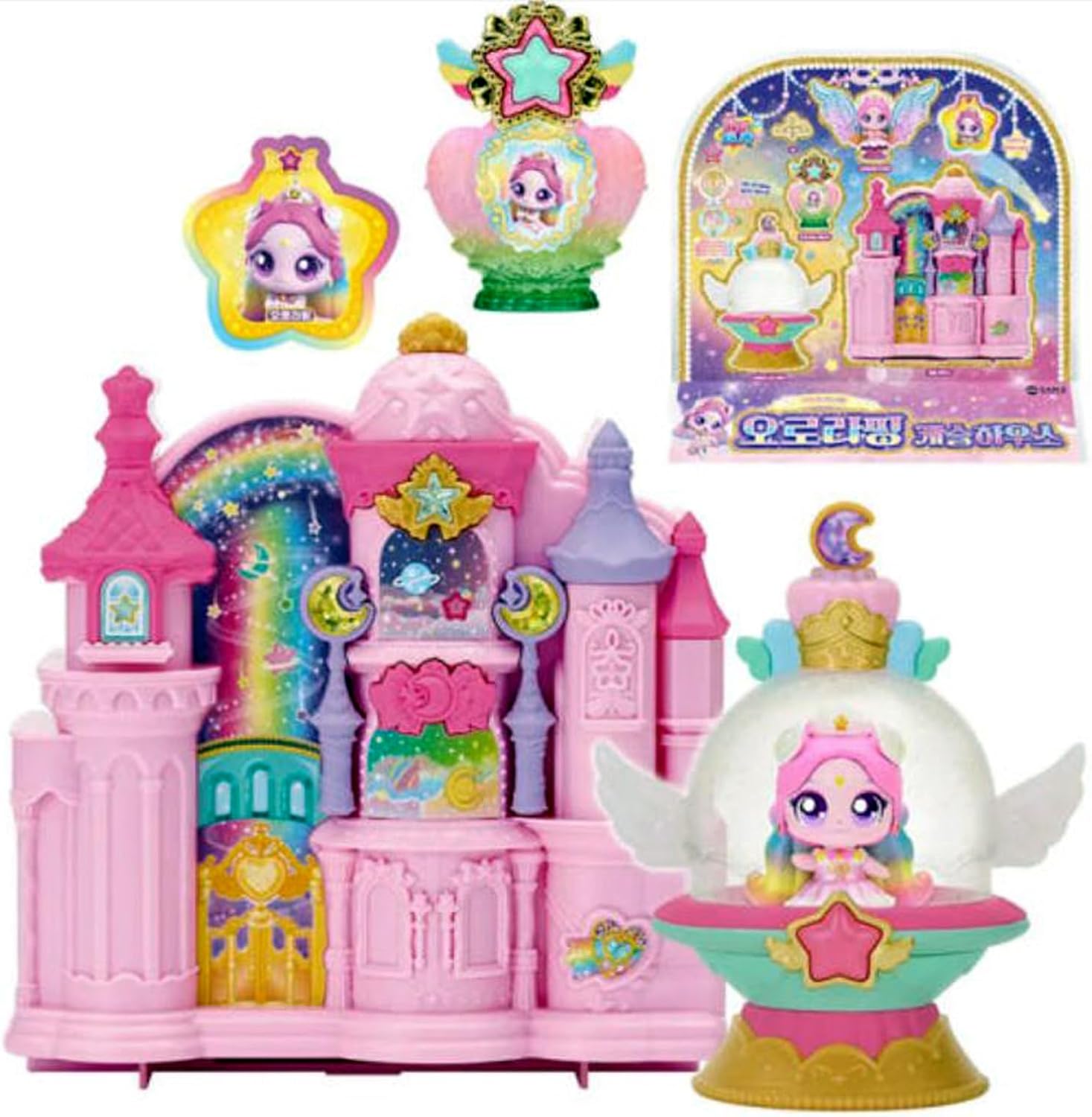 Catch Teenieping Season 5 Shooting Star Auroraping Castle House Figure Toy