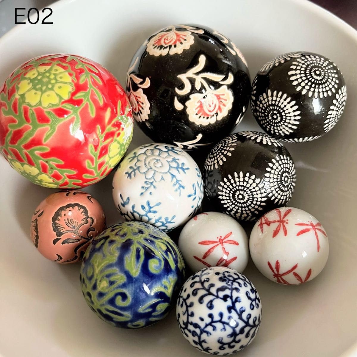 Amazon.co.jp: 早い者勝ち！浮陶器 浮き玉 浮球 10個セット 睡蓮