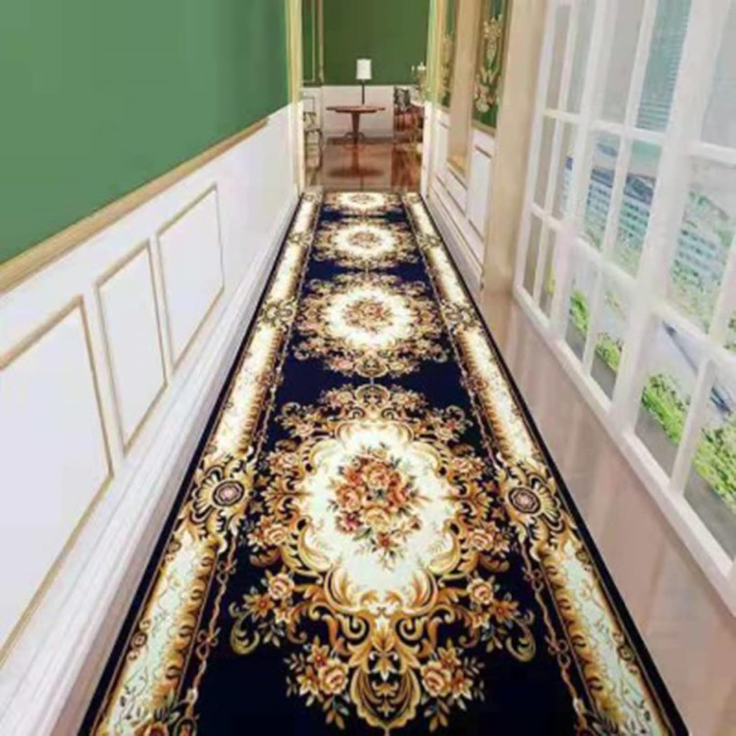 廊下敷き カーペット ラグ 廊下マット 洗える キッチンマット 玄関マット ペット用マット 防音マット 子供 お年寄り 転倒防止 カ