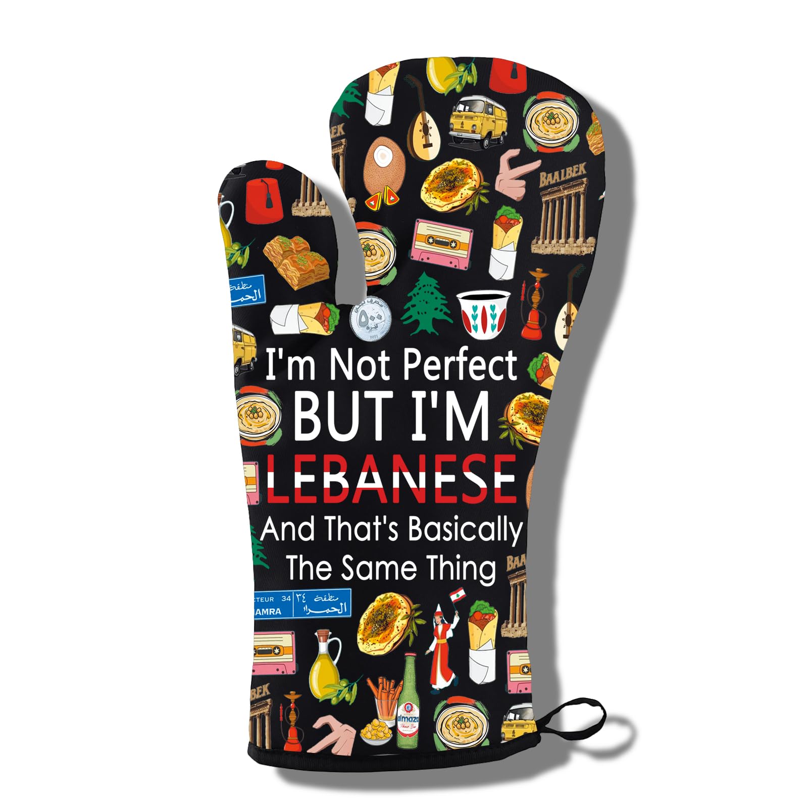 Gant de cuisine libanais JNIAP accessoire pour cuisson au four et mezzés