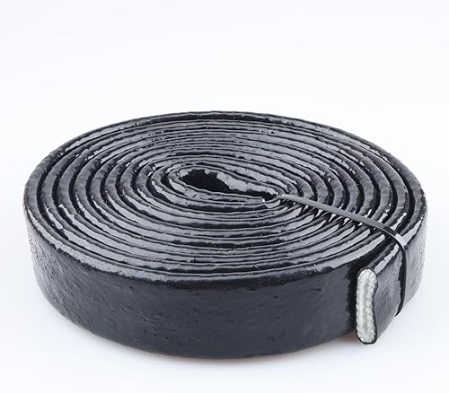 Miniatura 12 de AC PERFORMANCE Funda protectora contra incendios de 5/16 pulgadas de diámetro interior x 5 pies para manguera y cable de bujía, 5 pies, color negro