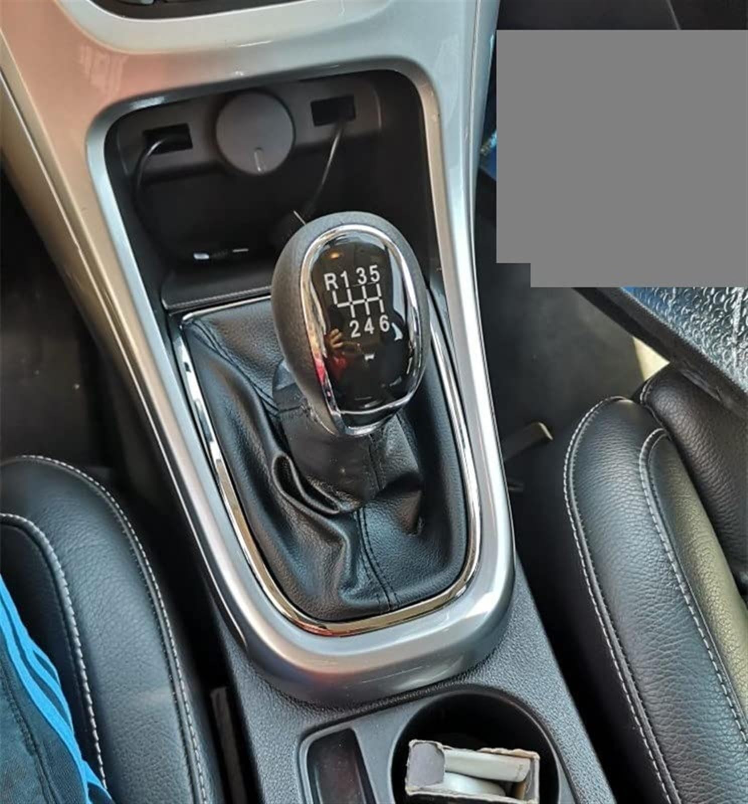 Dla Buicka, dla Excelle GT/XT, opla, Astry 2009-2014 samochód MT gałka zmiany biegów dźwignia osłony buta kołnierz Gałka zmiany biegów(BLACK 5 Speed Combo)