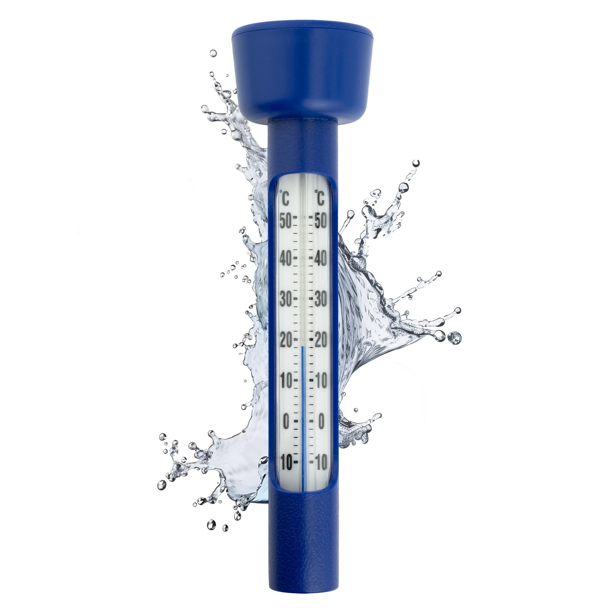 Termómetro de piscina fácil de leer Termómetro de temperatura del agua para piscina de spa Accesorios de bañera de hidromasaje Natación salvaje