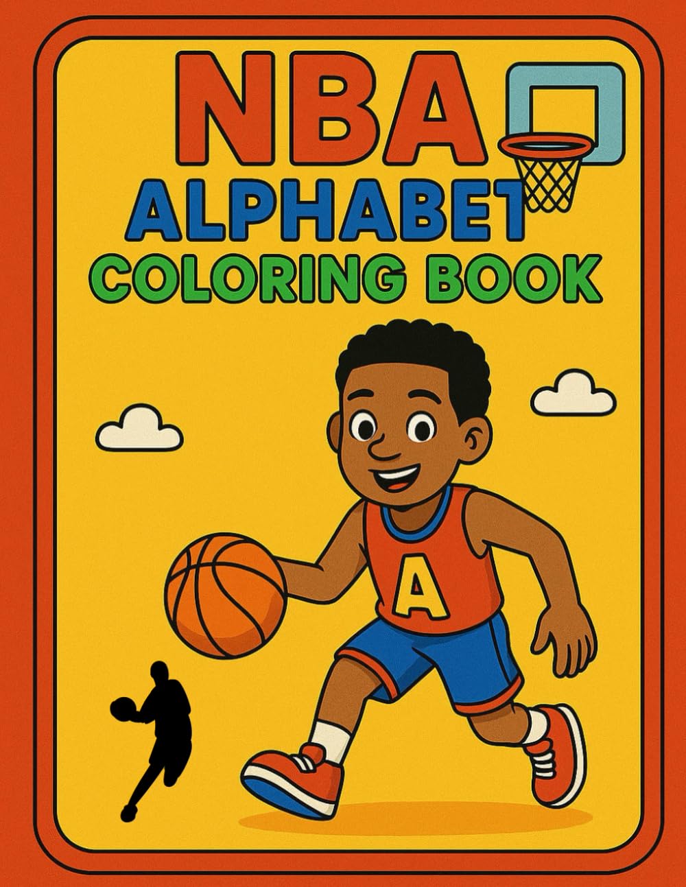 ABC Hoops!: NBA Alphabet Coloring Book for Kids