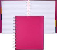 Vista 21 de Talia - Cuadernos de notas con tapas, planificador, personalizables, (Floral azul, Junior 18633 (5.5 pulgadas x 8.5 pulgadas))