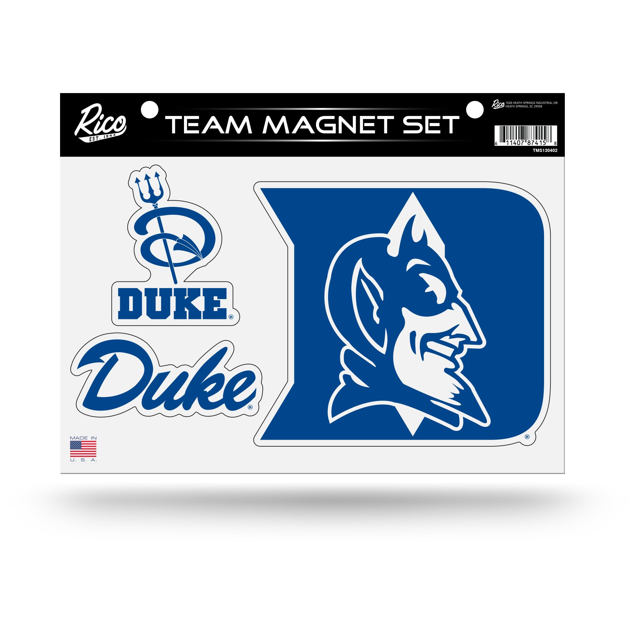 Aimants Duke Blue Devils Rico Industries magnet de cuisine deco maison et accessoires