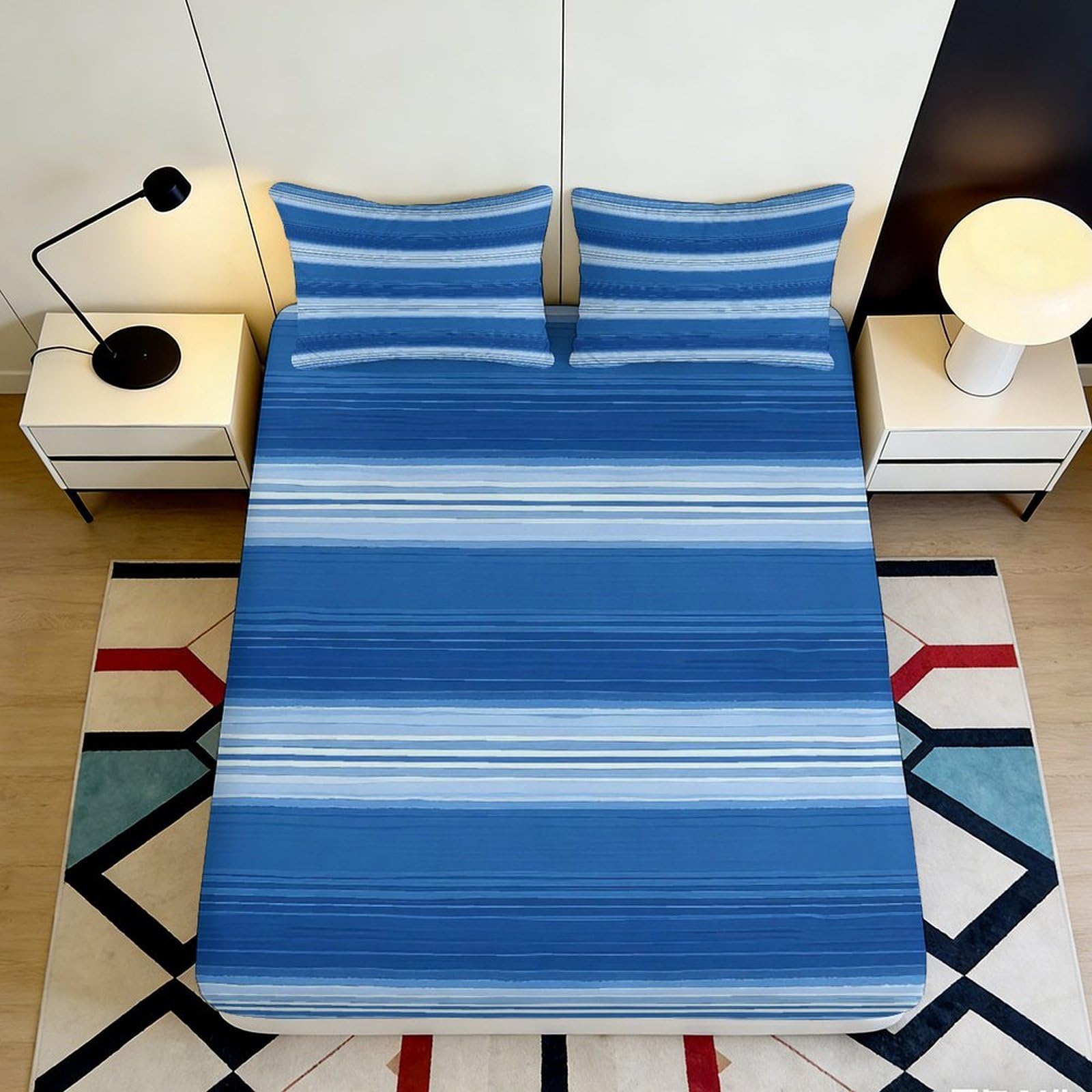 Dhbaneiok Style-9 3D Printed Construction Vehicles Fitted Sheet Microfiber Soft Anti-Slip Bed Sheet For Bedroom Dorm Apartment Decor 90X200x25cm