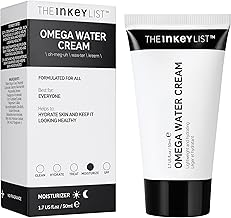 The INKEY List Omega Water Cream 1.69 fl oz/50ml, Oil-Free Face Moisturiser, Lightweight Gel, Vegan Friendly Skincare, Suitable For Blemish Prone Skin