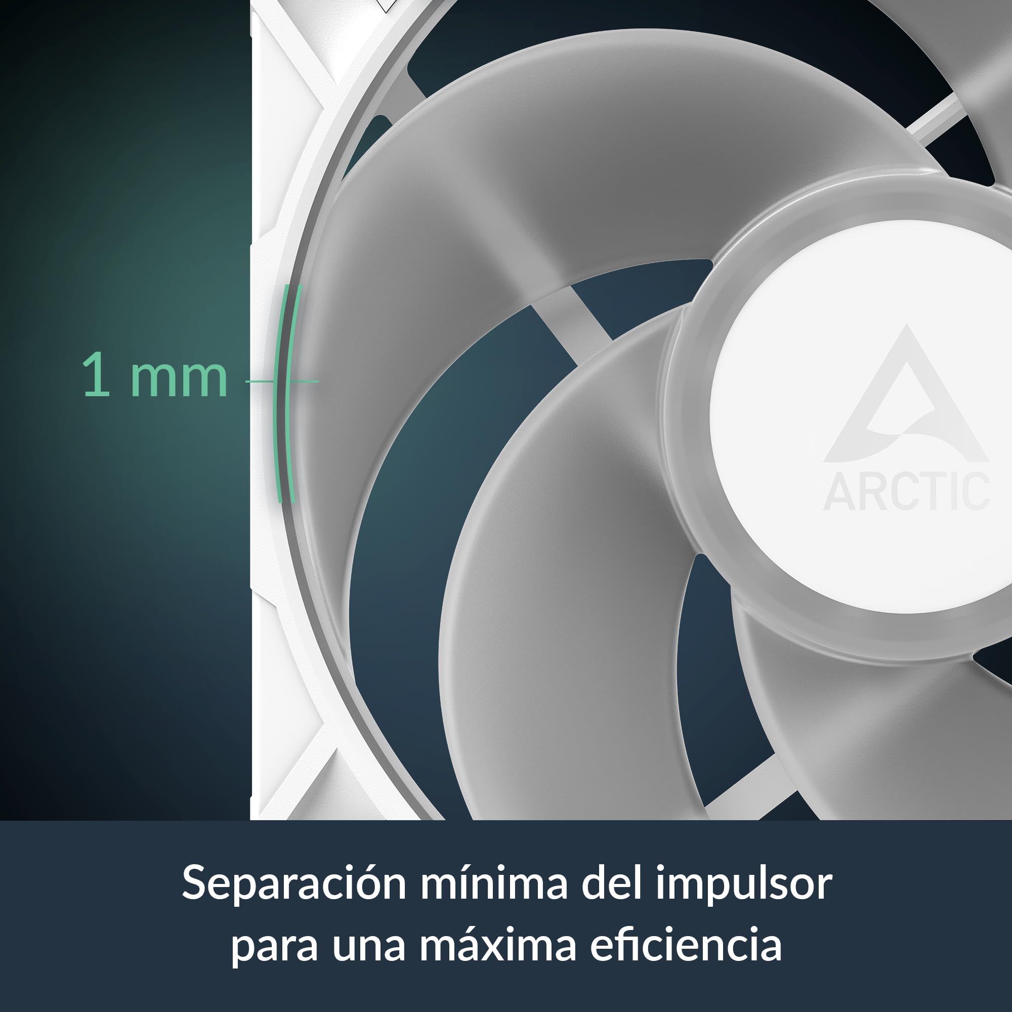 ARCTIC P14 Pro Reverse A-RGB (3 Piezas) - 140 mm Ventilador Prémium con flujo de aire inverso, Ventilador PWM con divisor de cable en Y, 400-2650 rpm, 0 rpm <5% PWM, 5V Digital RGB, FDB, 4-Pin -