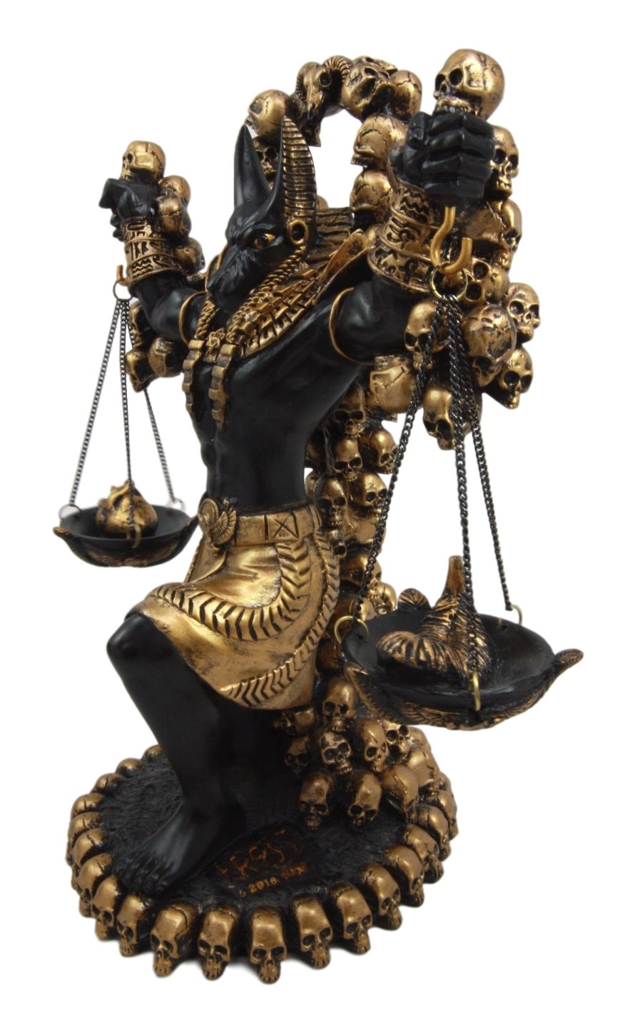 Amazon.co.jp: エブロス古代エジプト神アヌビスの像 アンク 祭壇