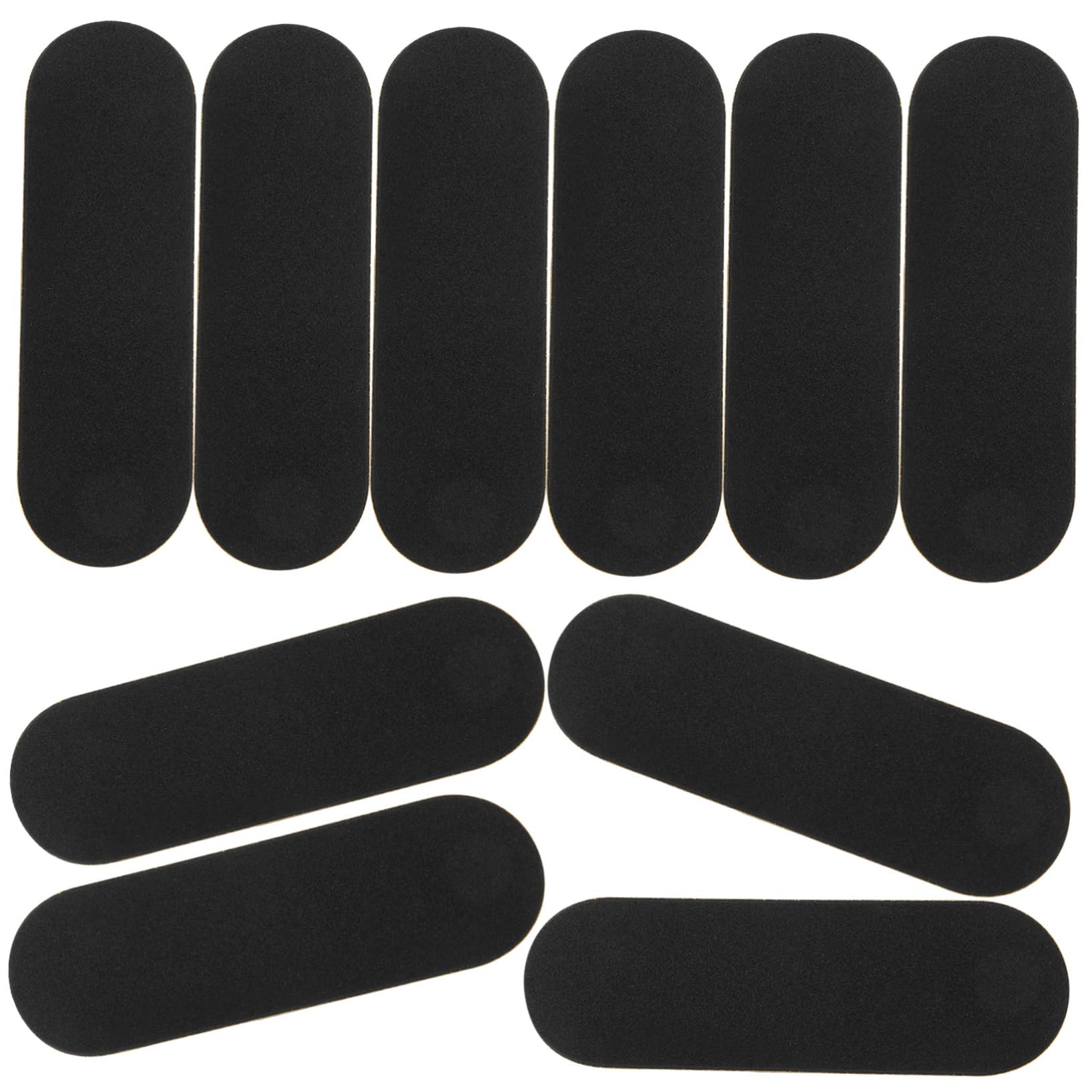 Garneck 10Pcs Non Slip Foam Grip Tape for Finger Skateboards Adhesive Stickers for Skateboard Accessories Excellent Skid Performance for Creative Play