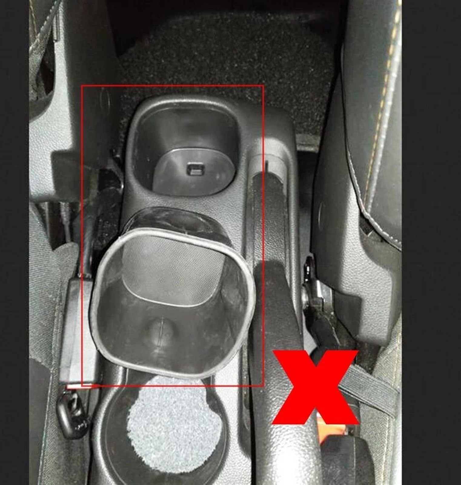 Konsola środkowa do Chevroleta Holden Trax Tracker 2013-2017 (czarna)