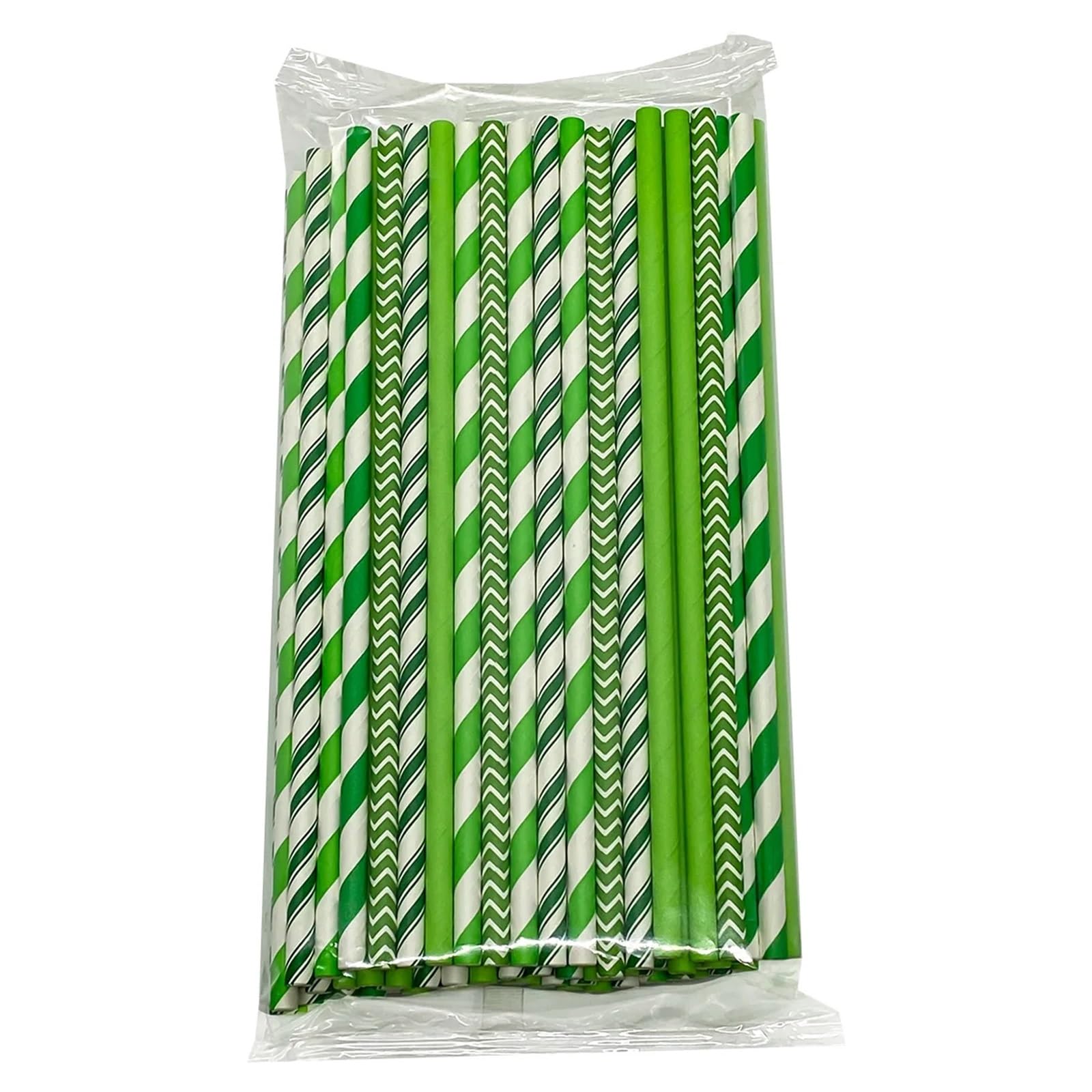 las pajitas de papel, Pajitas de papel a rayas 400 piezas for fiestas