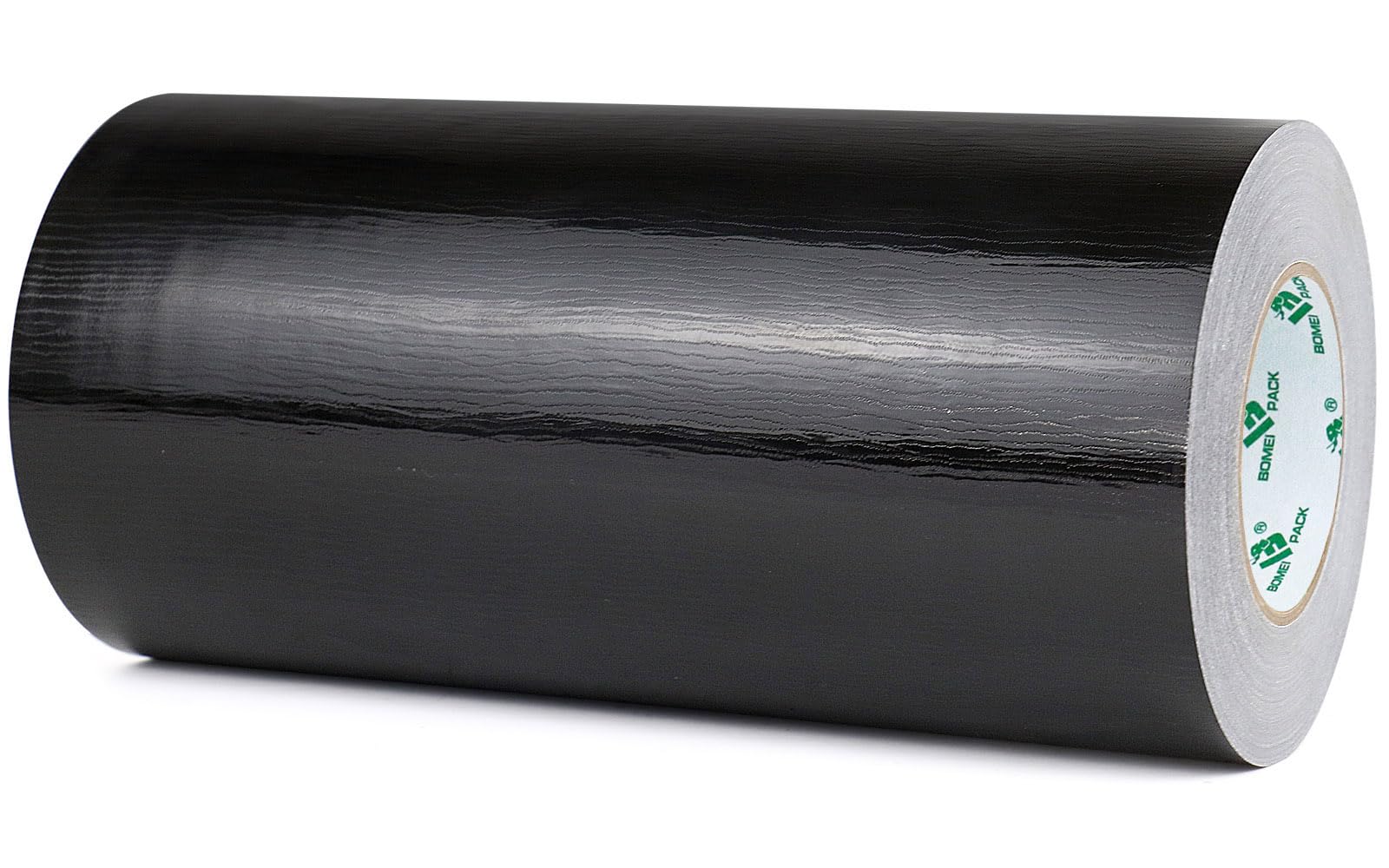 BOMEI PACK Cinta adhesiva de tela negra de 300 mm x 50 m, reforzada, resistente al agua, cinta adhesiva resistente para fijar reparaciones, manualidades, etiquetado, cajas de sellado para trabajos en