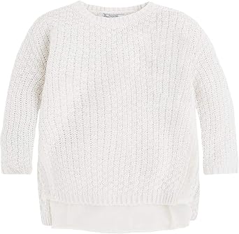 Big Girls Tween 8-18 Side Slit Wool Blend Pullover Sweater