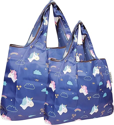 Bowbear Bolsa plegable de nailon reutilizable para compras