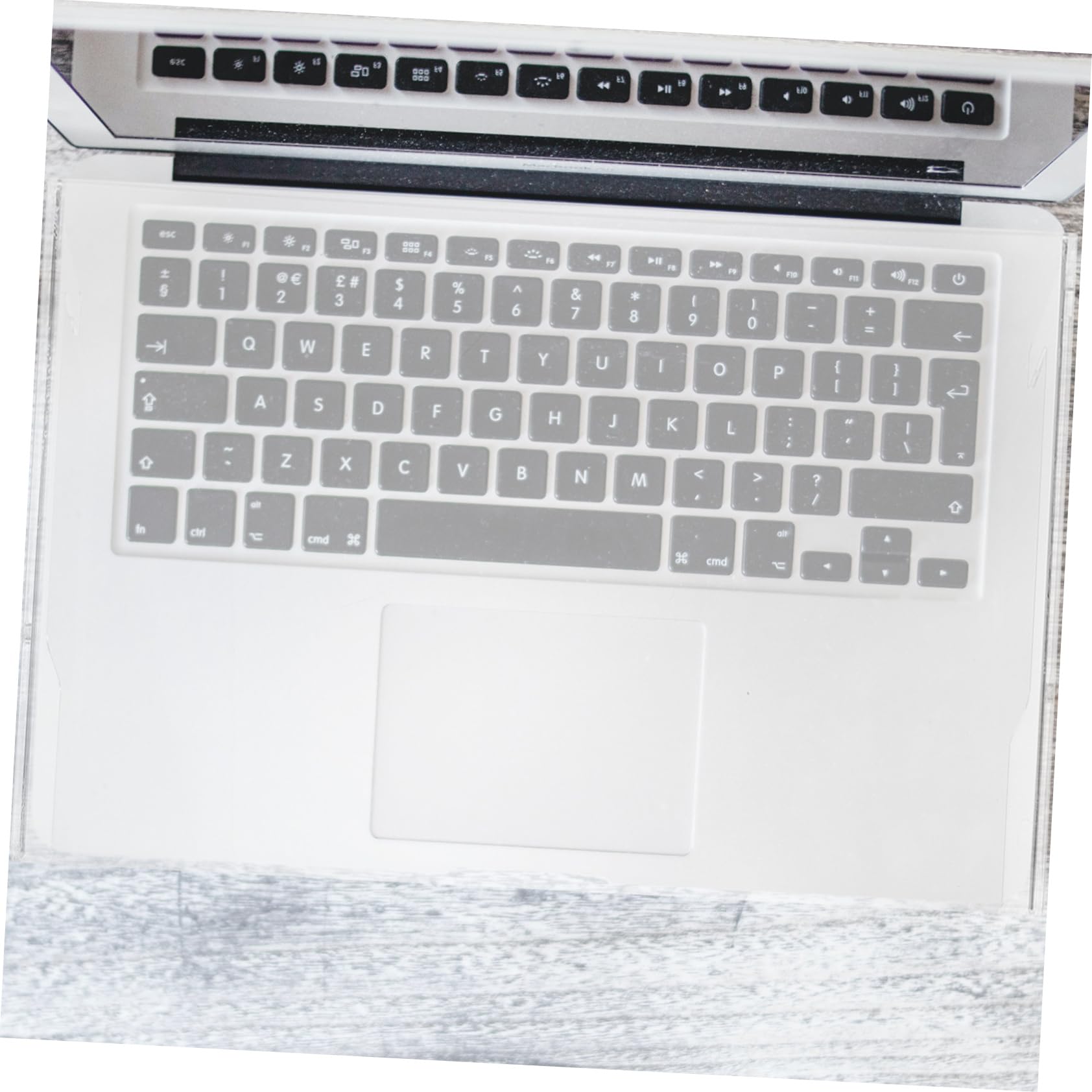 Proteggi Tastiera Portatile 17, 3 Pollici in Acrilico Ultra-sottile | Vestibilità Sicura, Copertura Trasparente per Notebook, Accessorio per Tastiere
