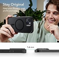 Vista 7 de ESR Funda para iPhone 15 Plus, compatible con MagSafe, protección de grado militar, resistente al amarilleo, parte trasera resistente a los Globo