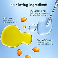 Vista 3 de amika Hydro Rush Intense Moisture Leave-In Conditioner with Hyaluronic Acid