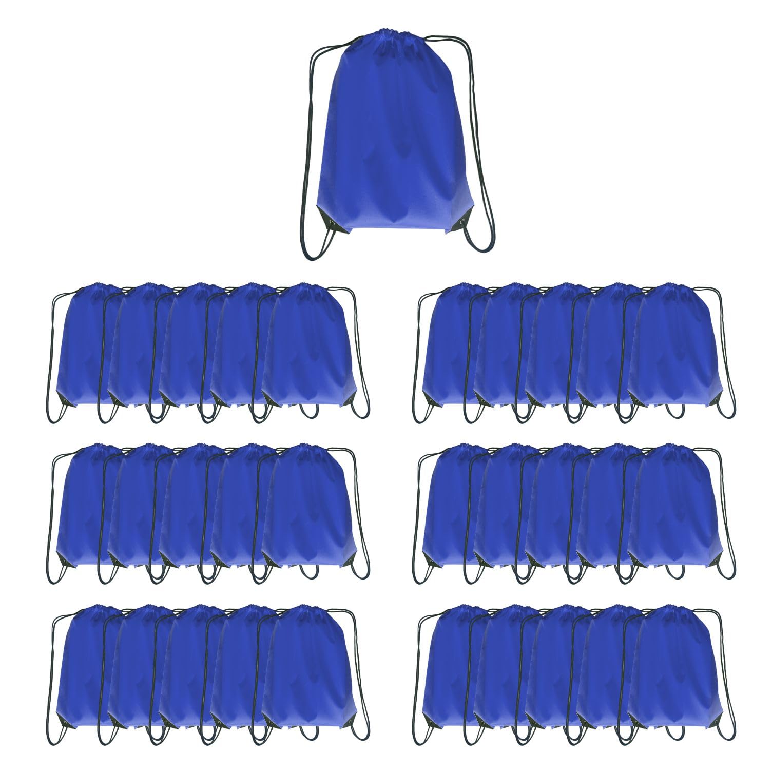 JohahaTim Drawstring Backpack Bulk 30 packs Draw String Backpack Bags DIY Gym Sports trip Traveling Yoga ride Pedestrianism Cinch Bag Sackpack