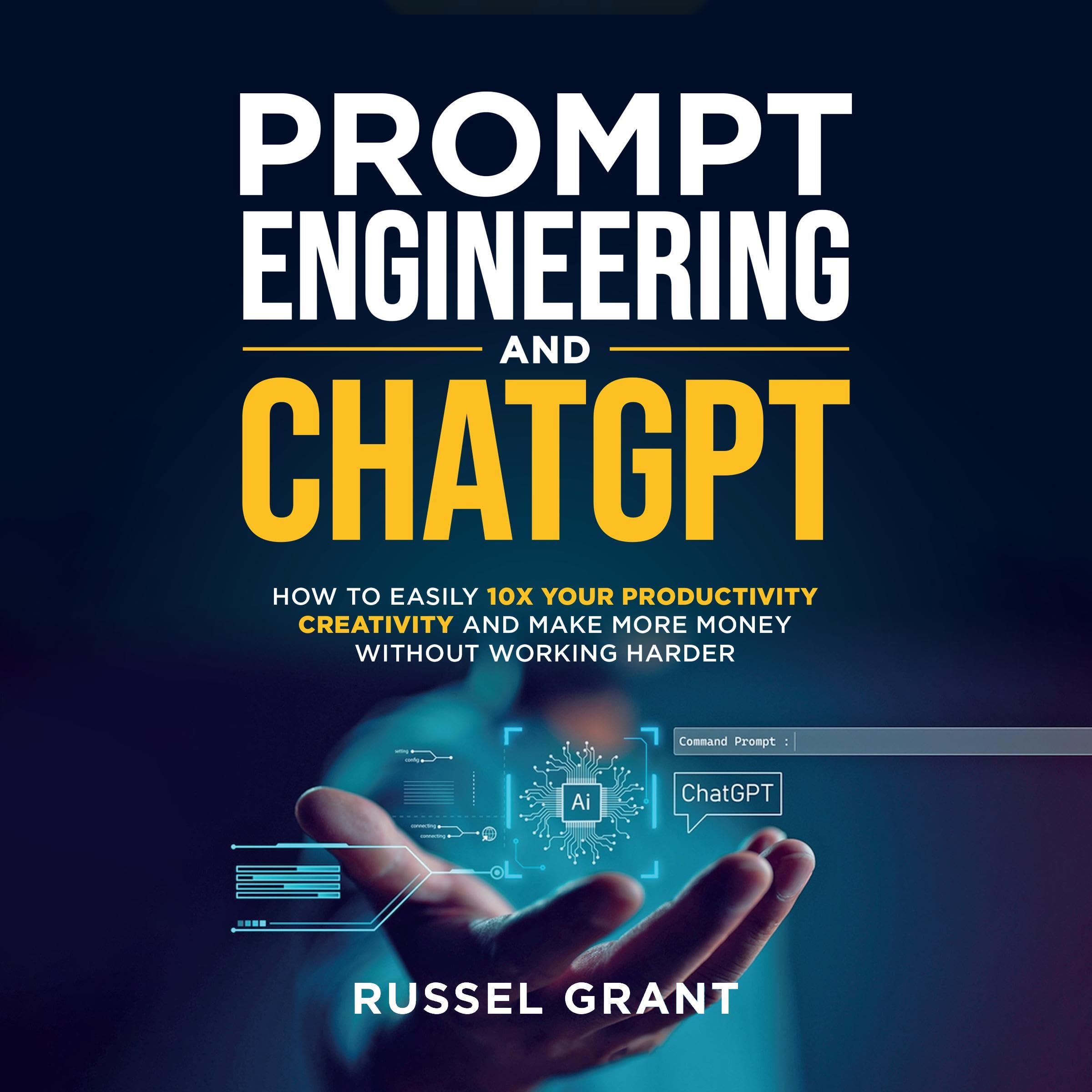 Cover art for Prompt Engineering and ChatGPT