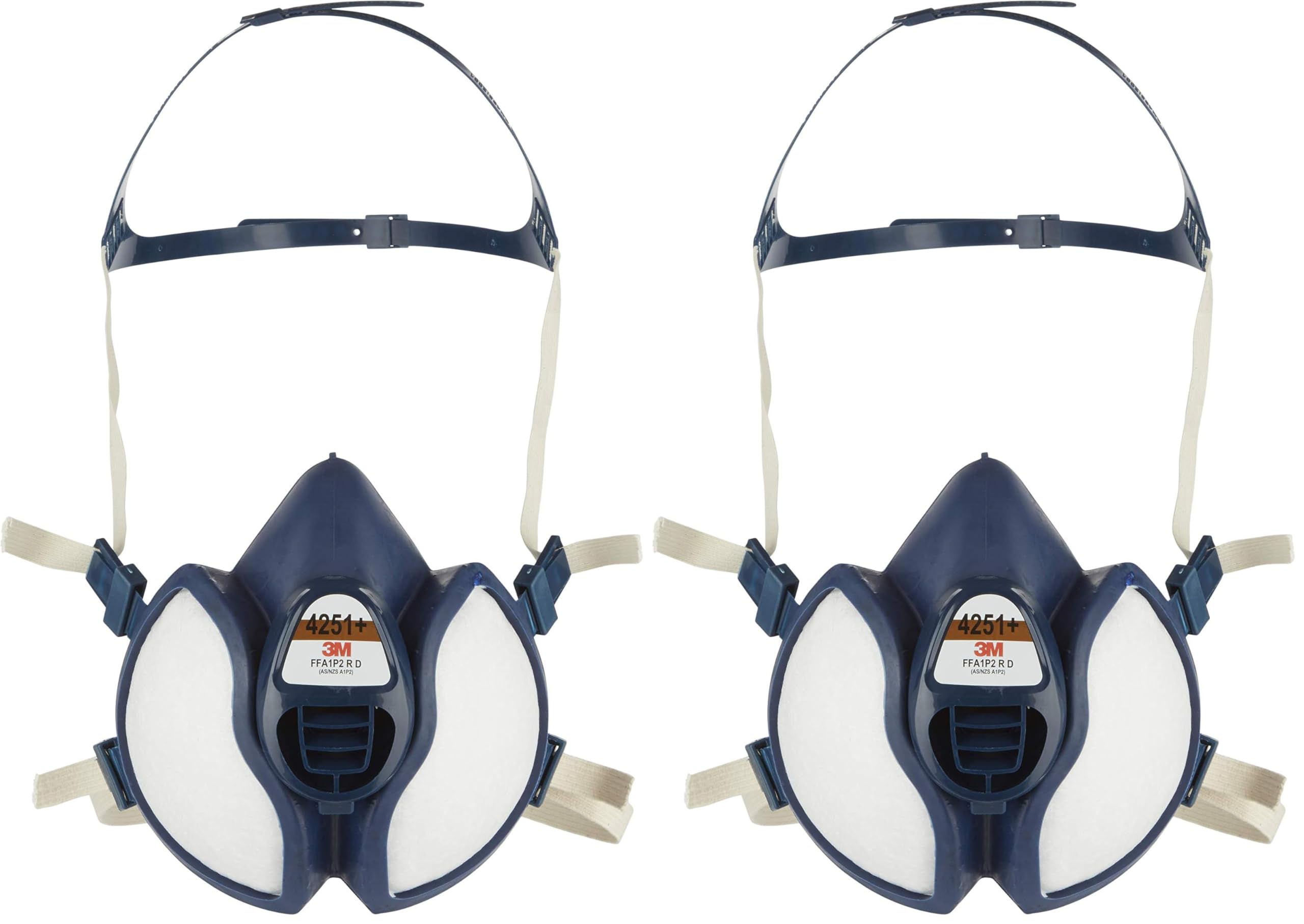 3M 4251+ Maintenance Free Half Mask, Ffa1p2 R D Filters