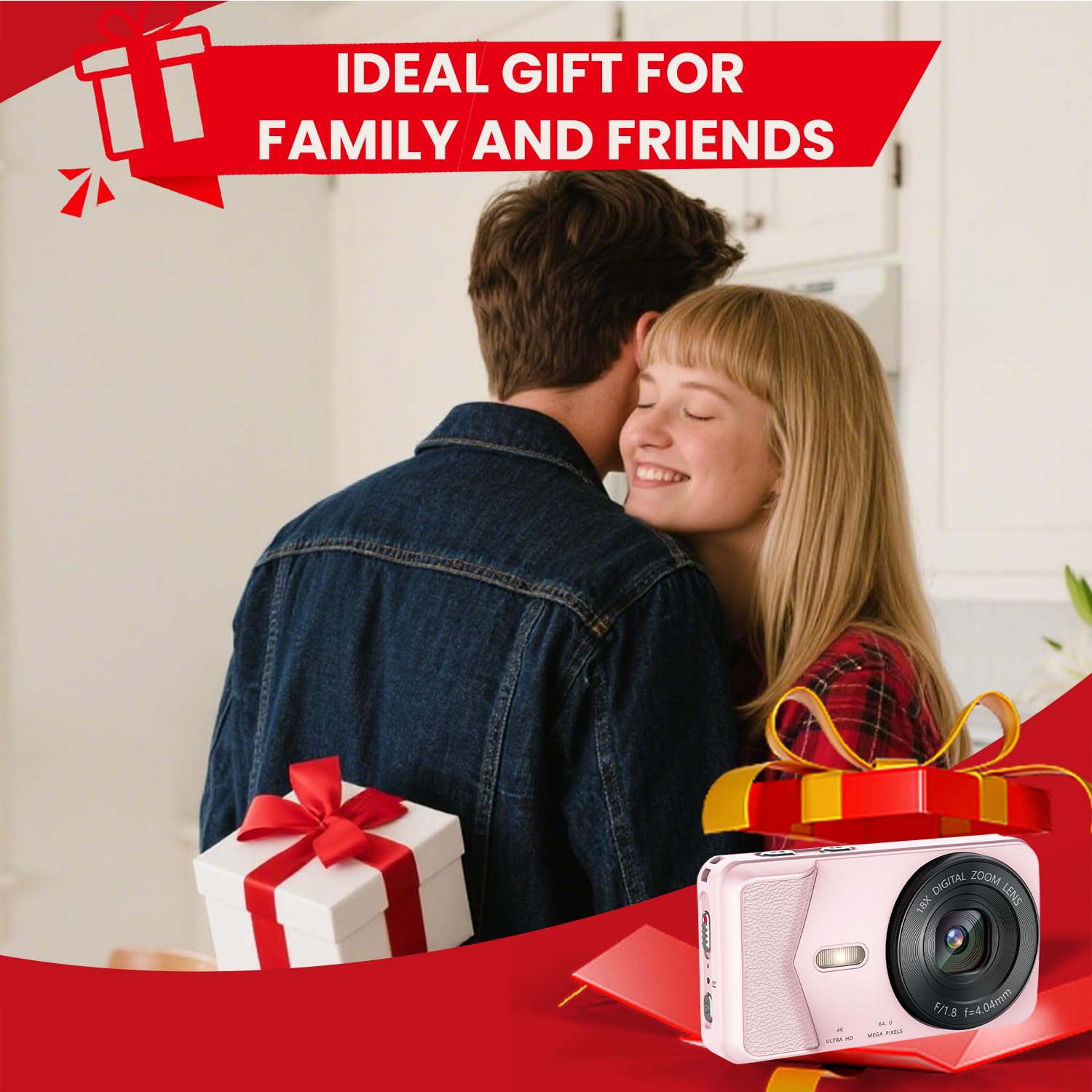Amazon.com : Digital Camera, Autofocus 64MP 4K Camera for