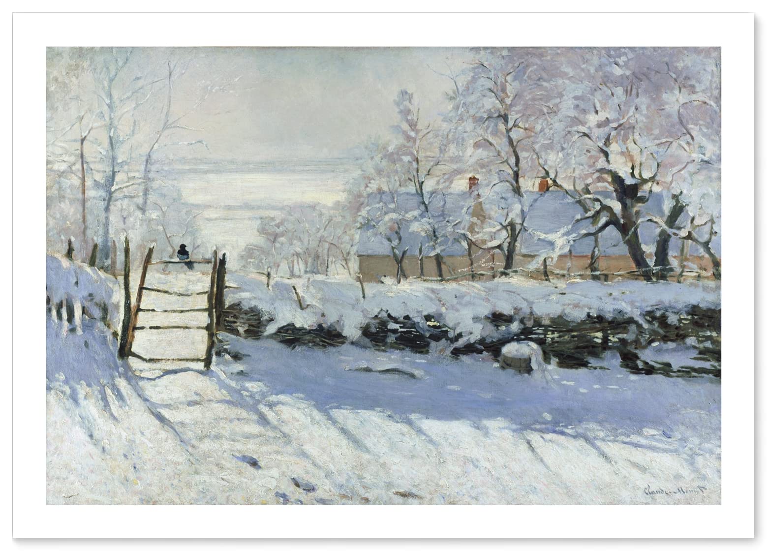 額装品/かささぎ/クロード モネ/ポスター/アート/インテリア 額装品/かささぎ/クロード モネ/ポスター/アート/インテリア - メルカリ