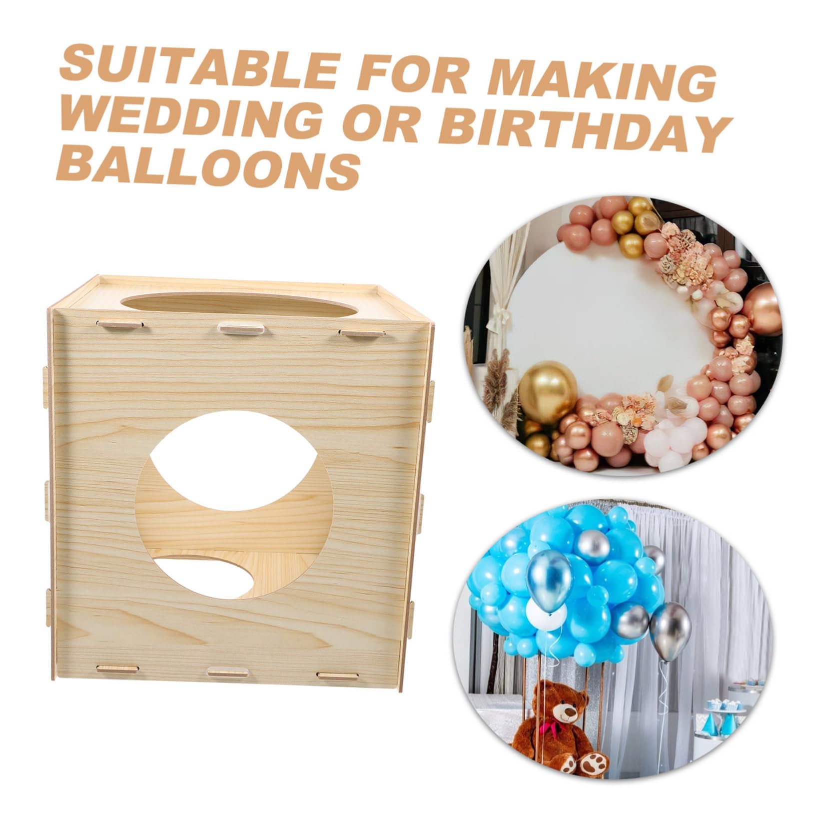 Halloween Geschenkideen Holz Ballon Größenwürfel Messwerkzeug 9 Löcher