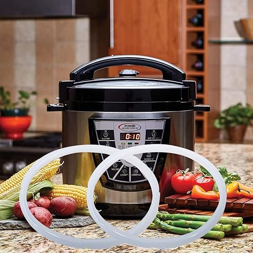 Miniatura 3 de Wolfgang Puck - Anillo de sellado original para olla a presión de 8 cuartos de galón, anillos de sellado de silicona de repuesto para olla eléctrica