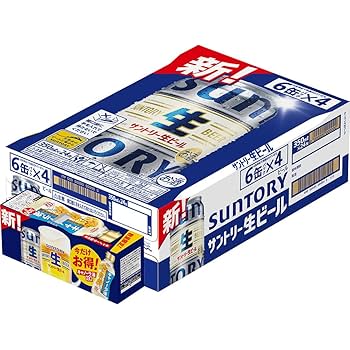Amazon.co.jp: 【景品付】 サントリー生ビール 350ml 24本
