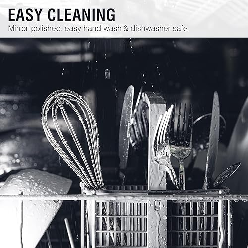 Miniatura 7 de Juego de Utensilios de Cocina de Acero Inoxidable, Juego de 7 Utensilios de Cocina, Utensilios de Cocina Duraderos - Tenedor para Carne, Cuchara de