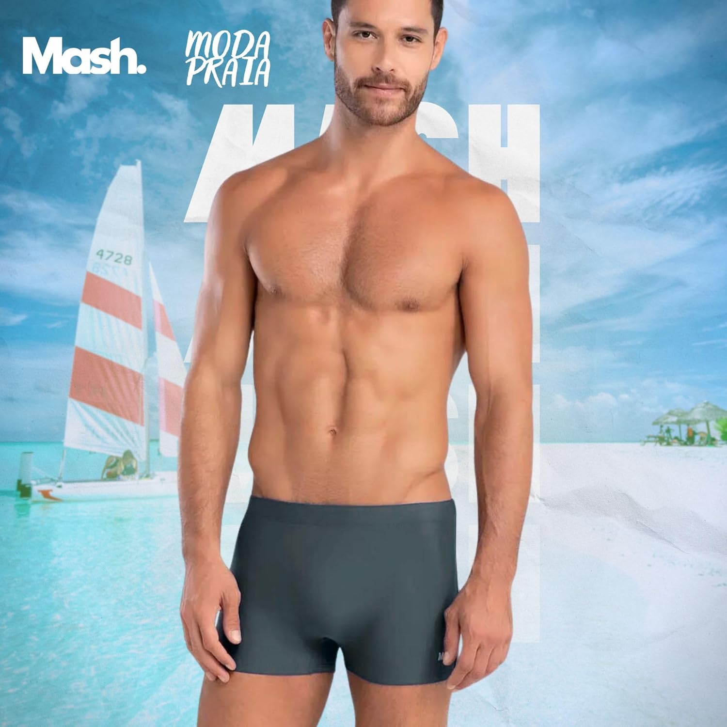Sunga Boxer Mash Masculina Natação Praia Verão Uv 50+ em promoção! Veja a oferta e mais achadinhos de Moda praia 6 Hoje é o melhor dia para comprar Sunga Boxer Mash Masculina Natação Praia Verão Uv 50+ com aquele preço maroto! Promoção! Aproveite a oferta! 6