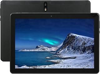 VGOLY Computador e tablet X107 4G Phone Call Tablet PC, 10,1 polegadas, 3 GB + 64 GB, Android 9.0 MT6762 Octa Core 64 bits, Suporte Dual SIM/WiFi/Bluetooth/GPS/OTG (Preto)