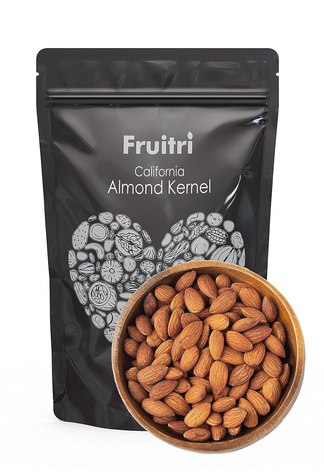 Fruitri Premium California Almonds, 100% Natural Badam Giri (250gm) (B07LDTKRQN) Amazon Price History, Amazon Price Tracker