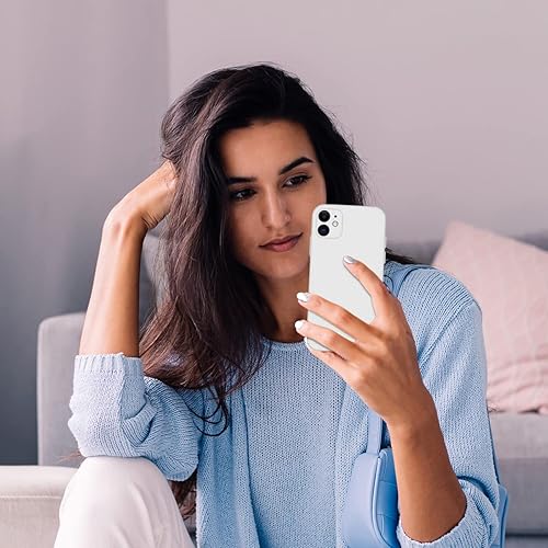 Miniatura 7 de Cordking Funda para iPhone 11, silicona bordes cuadrados y protección de cámara Funda mejorada para teléfono con forro de microfibra suave