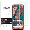 [Pack of 3] Tempered Glass Screen Protector for Nokia X20 9H Hardness Anti-Scratch Anti-Bubble HD Clear Screen Protector Compatible with Nokia X20