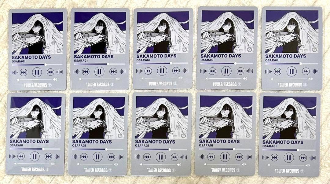 サカモトデイズ ミュージックプレイヤー風トレーディングカード 大佛 サカモトデイズ 大佛 ミュージックプレイヤー風トレーディング