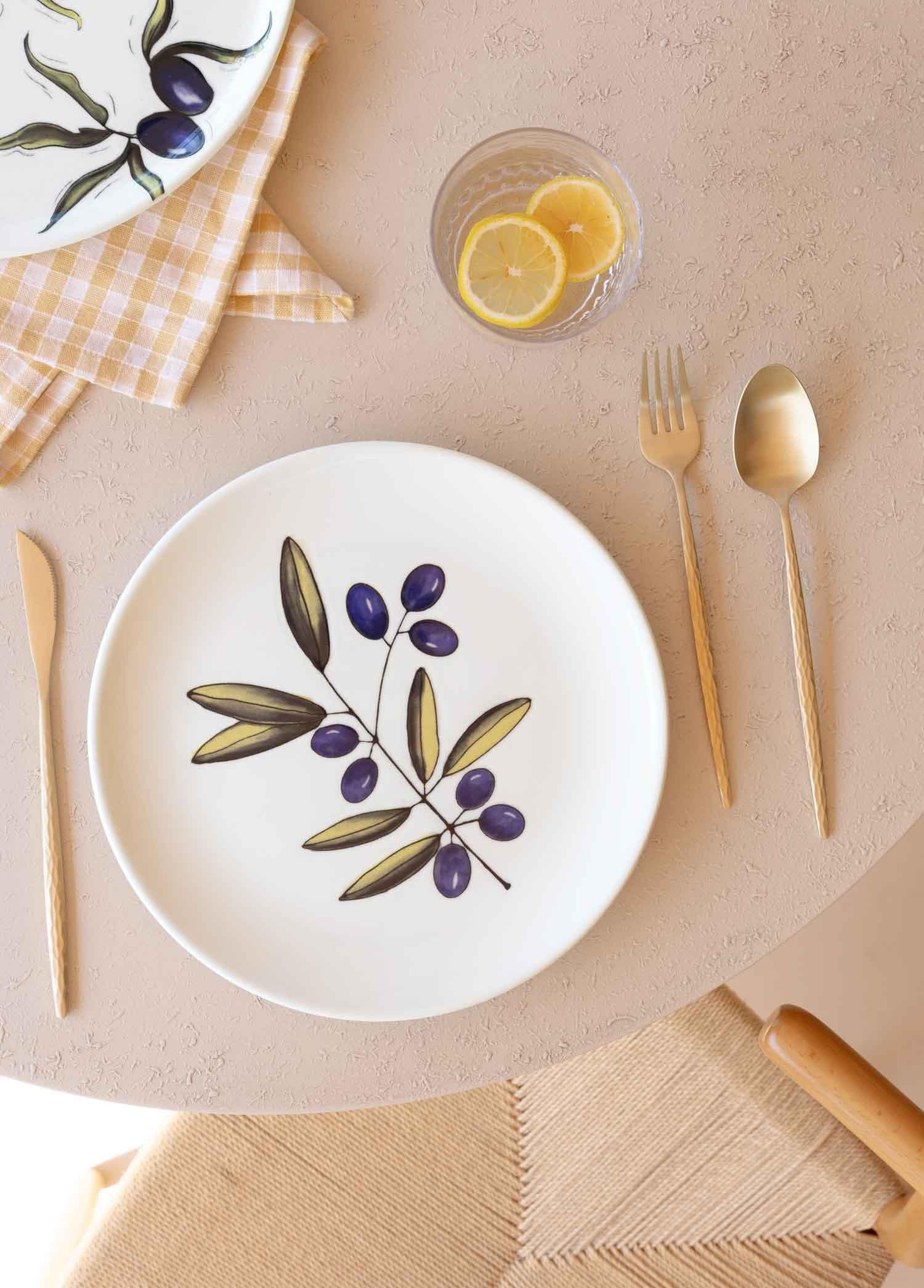 [marka] Olivos Pasta Tabağı 6lı Set 19 cm OVS0001