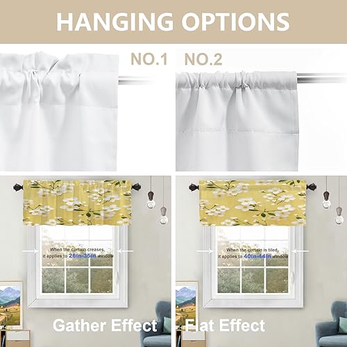 Miniatura 527 de Cenefas de cocina modernas con patrón de cobre marrón dorado para ventanas, cenefas opacas abstractas de marcas de arañazos y cortinas opacas