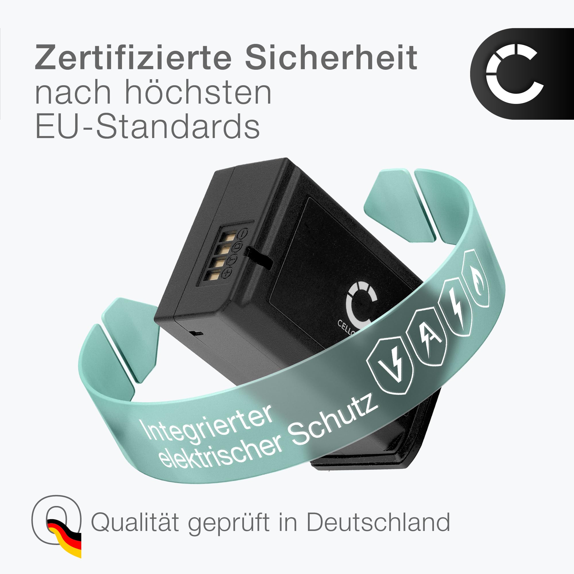 CELLONIC Batteria Compatibile con Leica M11, Glossy, BP-SCL7 | 1x, (1800mAh-7.4V-Lithium-Ionen), Kamera Akku