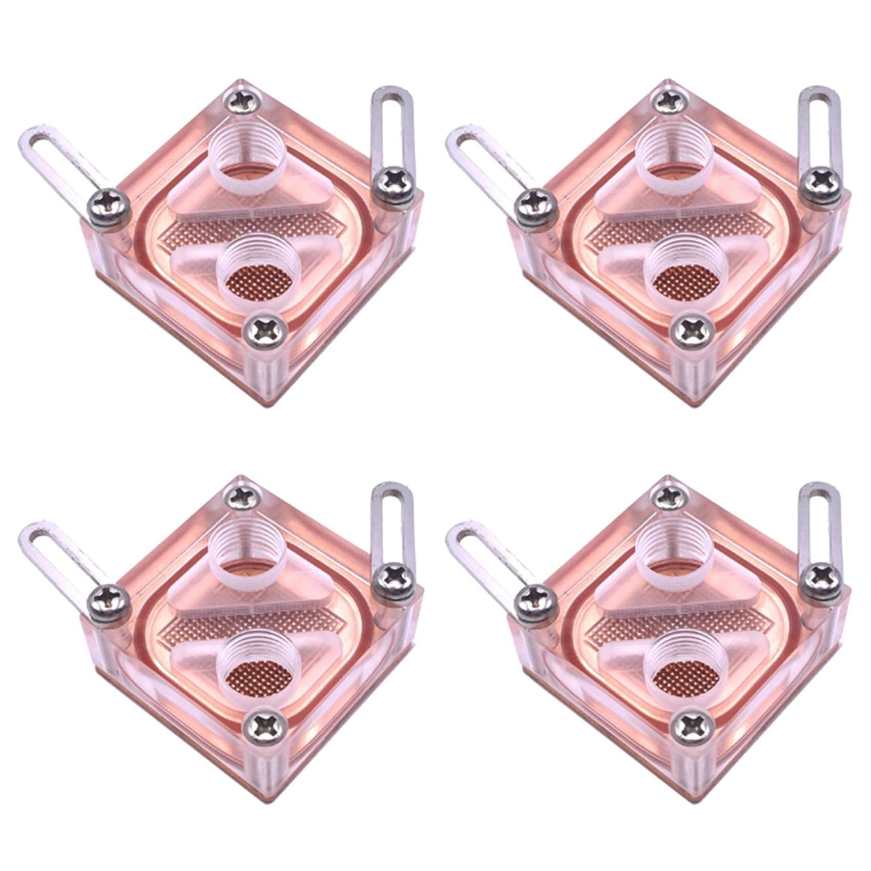 Bloc d'eau chipset PC en acrylique pour refroidissement de l'ordinateur - 7