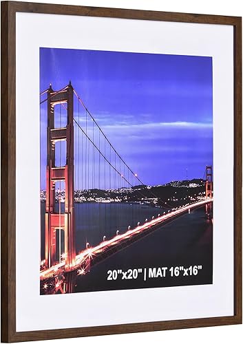 Vista 54 de Yaetm Portarretratos de 12 x 12 pulgadas con paspartú para fotos de 8 x 8 pulgadas, juego de 9 marcos cuadrados de 12 x 12 pulgadas, marco blanco