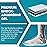 Heel Cups for Achilles Tendonitis & Plantar Fasciitis - 2 Pack Gel Shoe Inserts for Heel Pain Relief, Arch Support, for Women & Men