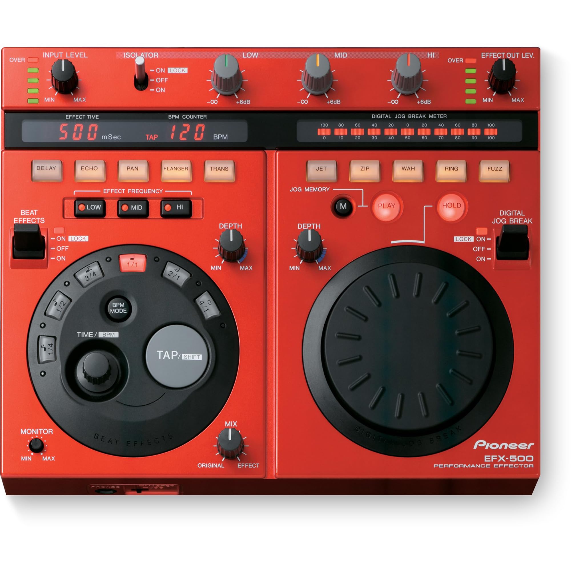 Pioneer EFX-500-R Dj Effector - Red : Amazon.in: Musical Instruments