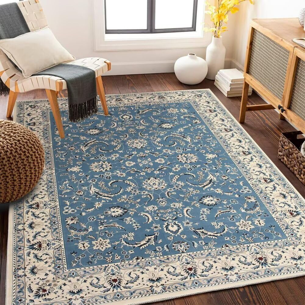 Tapis fille moquette lavable et facile à nettoyer pour chambre et salon