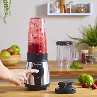 Moulinex Blend&Go LM1B1D 300W turmixgép 750ml kancsóval és hordozható palackkal 3
