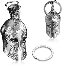 Helmet-shaped Guardian Angel Happiness Bell - Guardian Bell - Biker Bell - Convenient for Motorcycles, Bikes, Keys, Backpacks, Doors and Vehicles