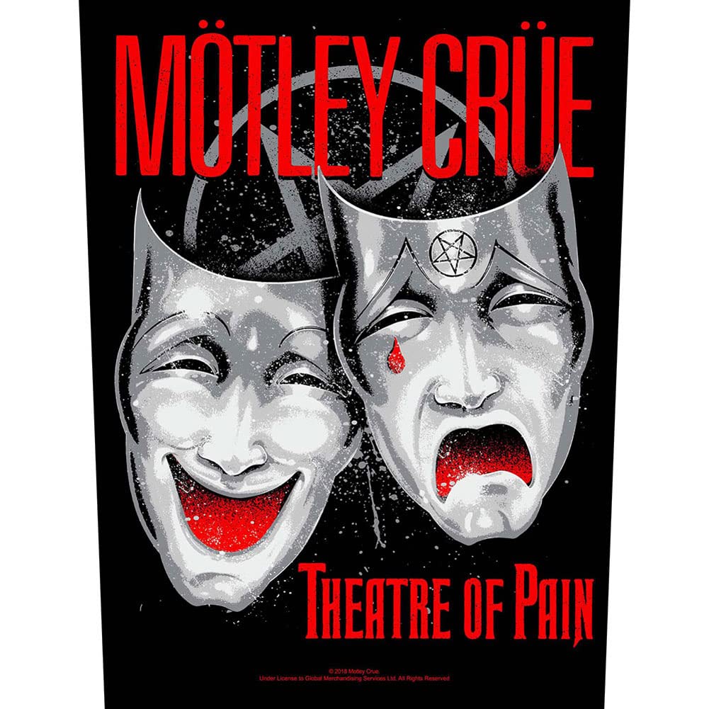 Amazon.com: Motley Crue Theater of Pain XLG Back Patch