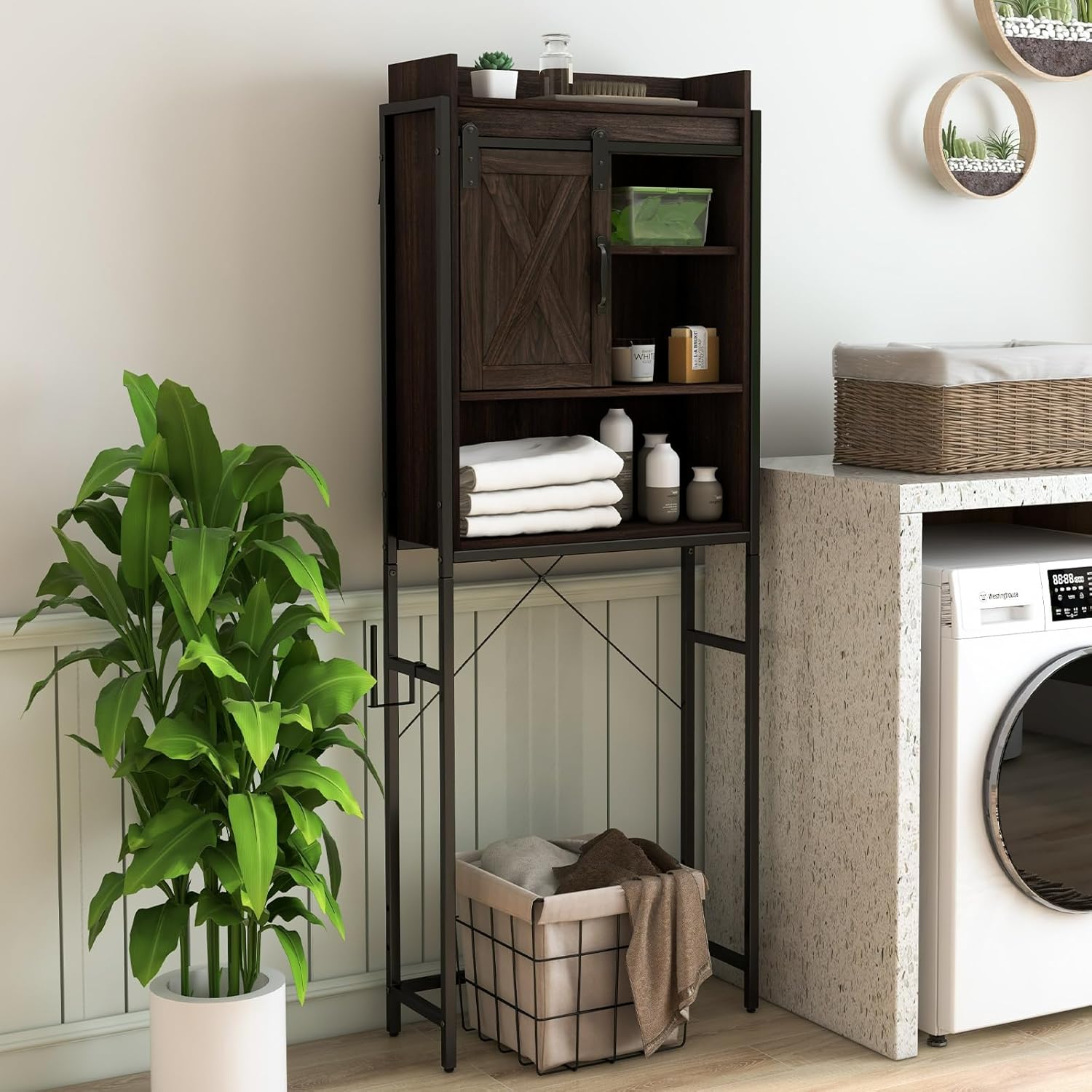 Diagram showing the anti-tip device installation